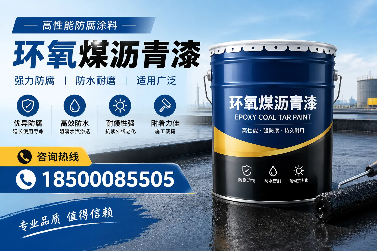 环氧煤沥青漆的主要成分与功能，芜湖用户深度了解