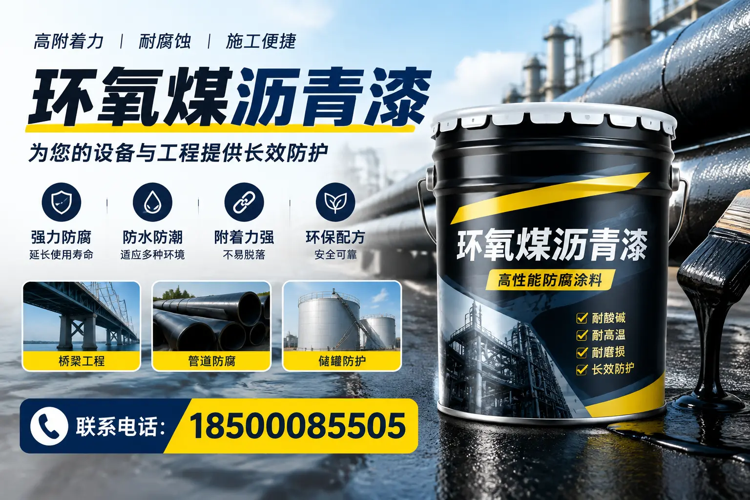 环氧煤沥青漆与其他涂料的对比分析，助力芜湖企业决策